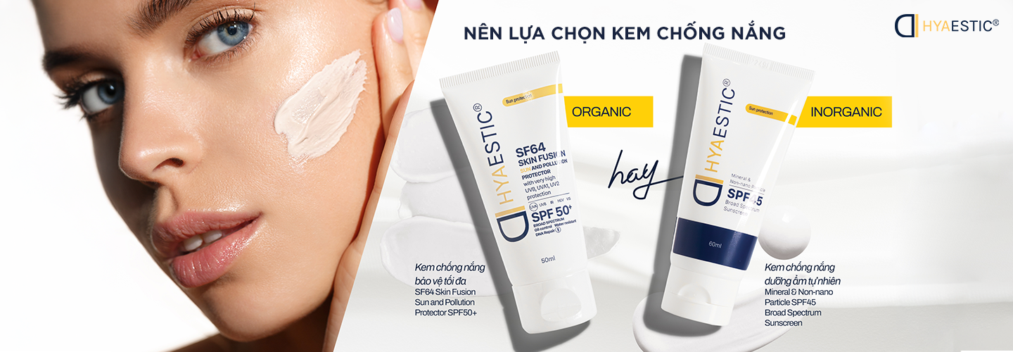 Lựa chọn kem chống nắng organic hay inorganic - Tất tần tật những điều nên biết về màng lọc chống nắng - Phần 2