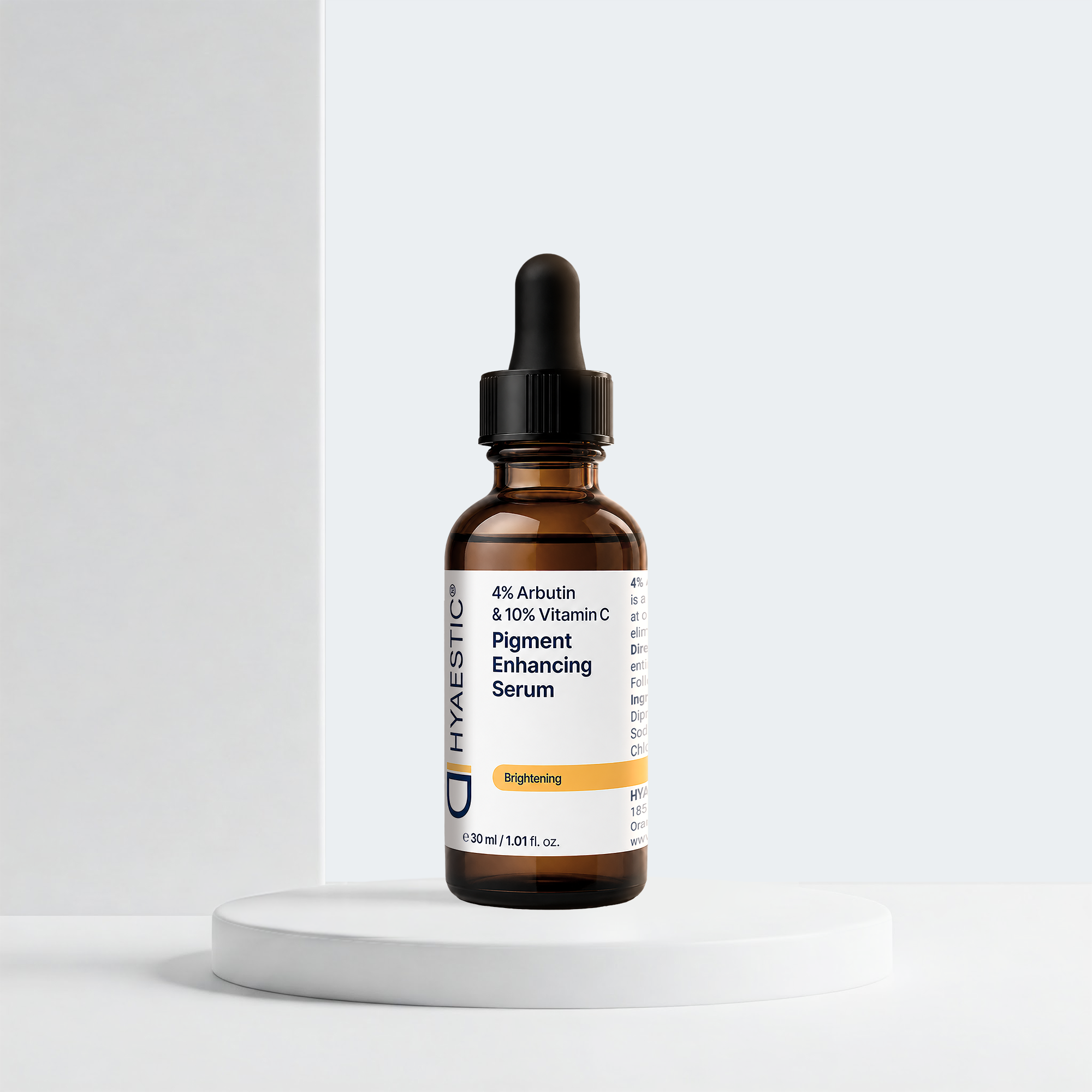 Tinh chất hỗ trợ trị nám và trẻ hóa làn da chuyên sâu Hyaestic Pigment Enhancing Serum 4% Arbutin & 10% Vitamin C (30ml)