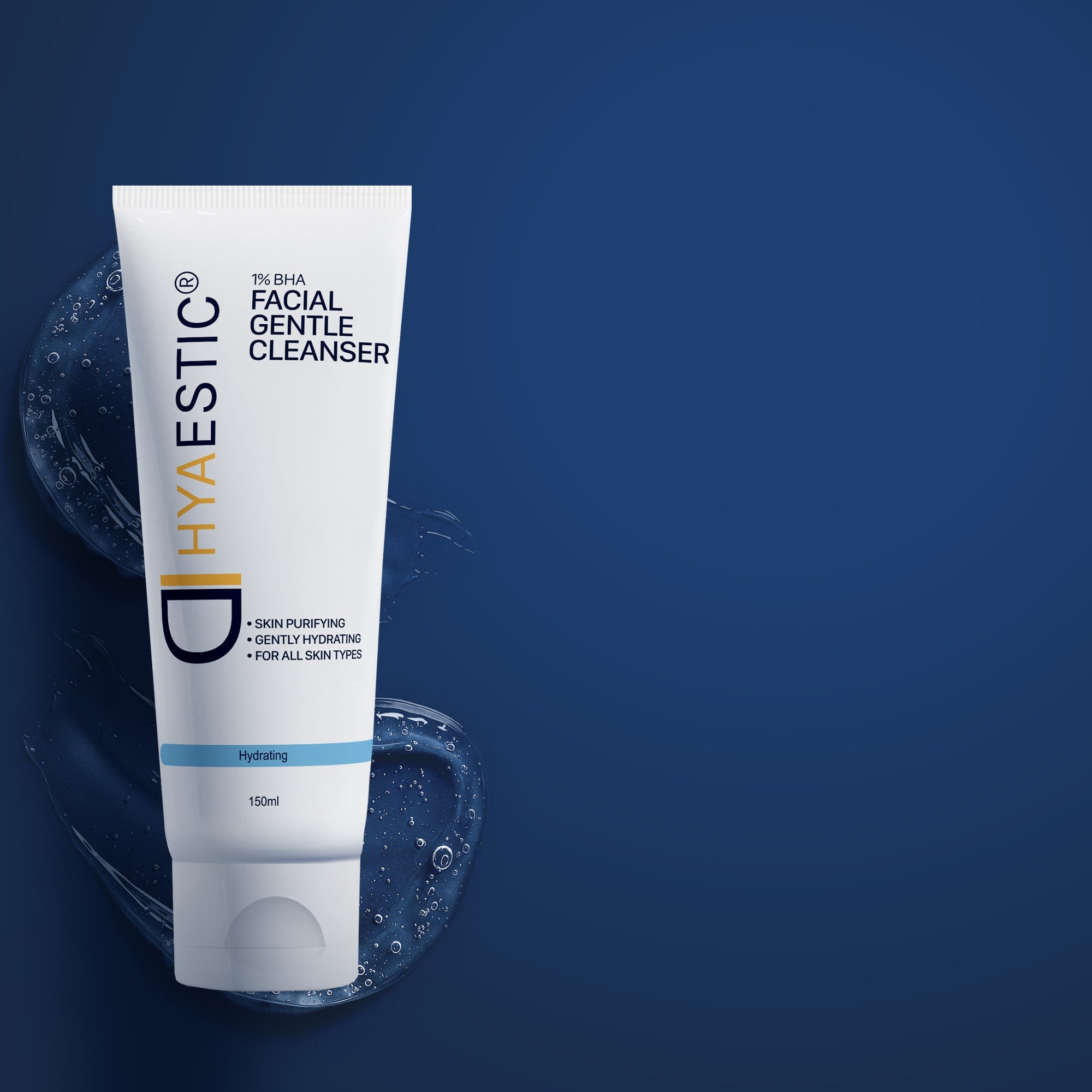 Sữa rửa mặt dịu nhẹ làm sạch sâu Hyaestic 1% BHA Facial Gentle Cleanser