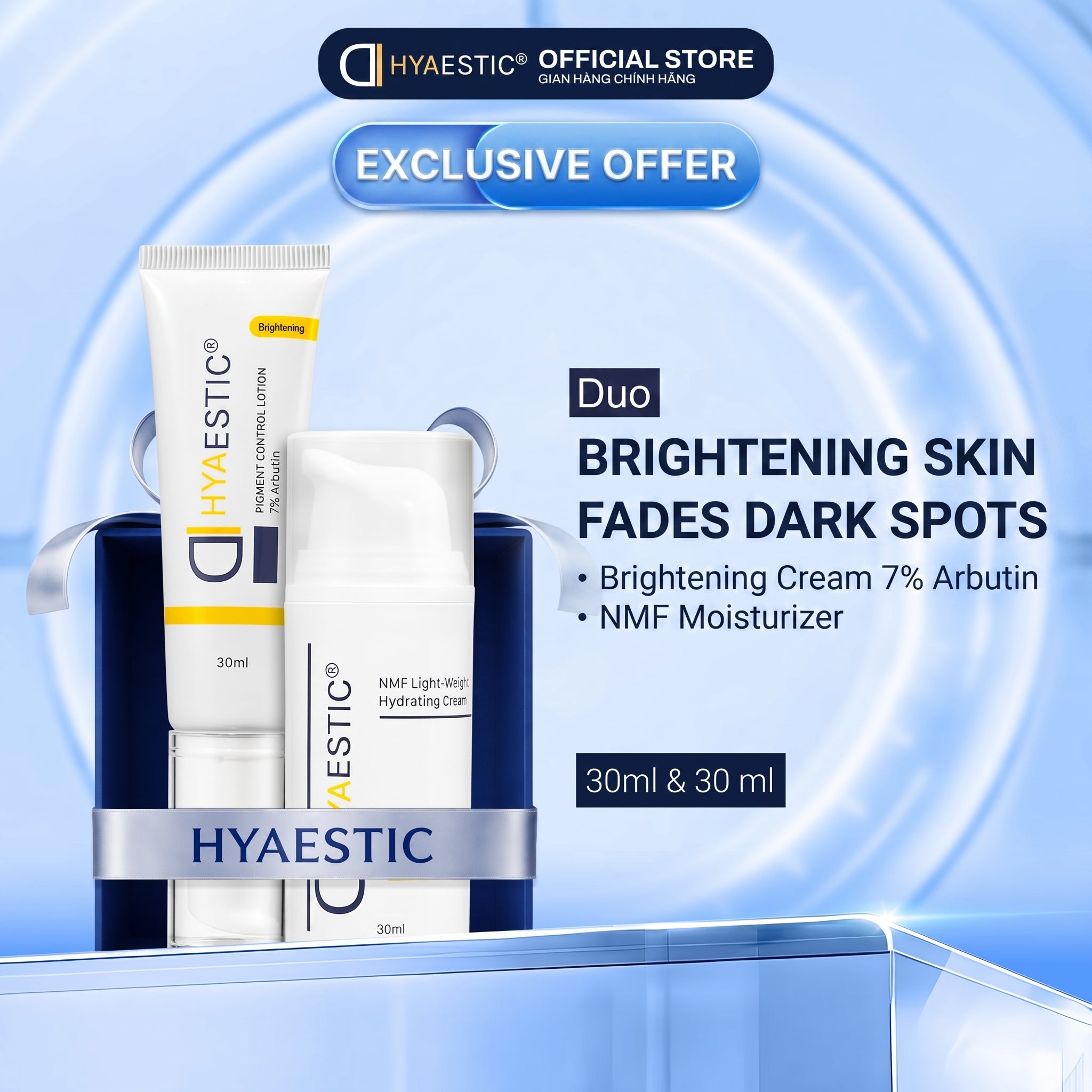 [COMBO] BỘ ĐÔI TÁI TẠO DA CHỐNG LÃO HÓA 0.5% RETINOL + DƯỠNG ẨM NMF
